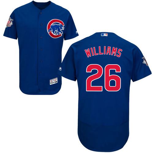 Cubs #26 Billy Williams Blue Flexbase Authentic Collection Stitched MLB Jersey